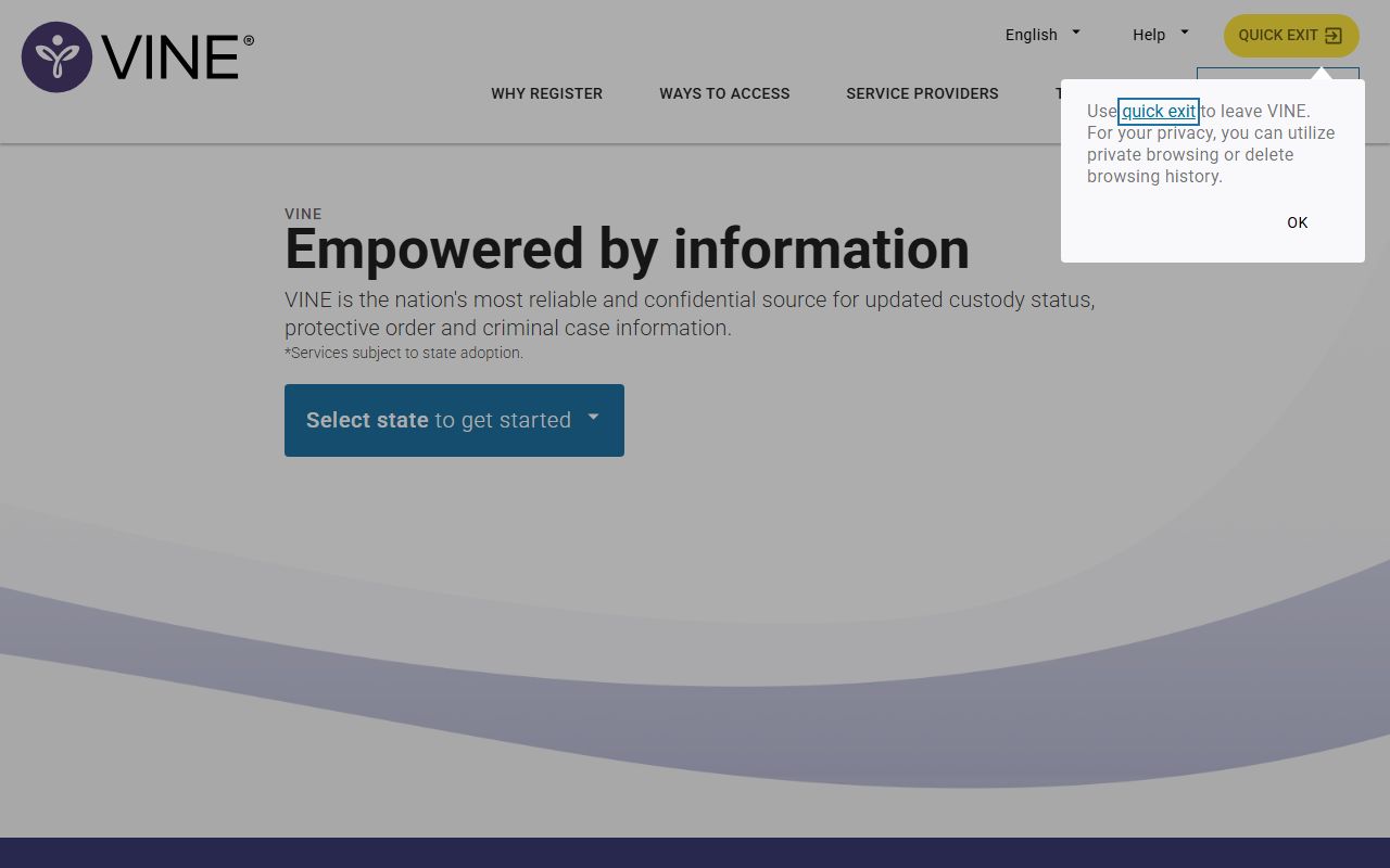 St. Charles County VINELink inmate custody lookup